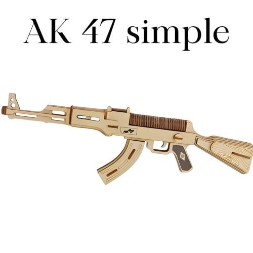 AK maquette Pièces d'Exceptions Armes | AK 47 simple