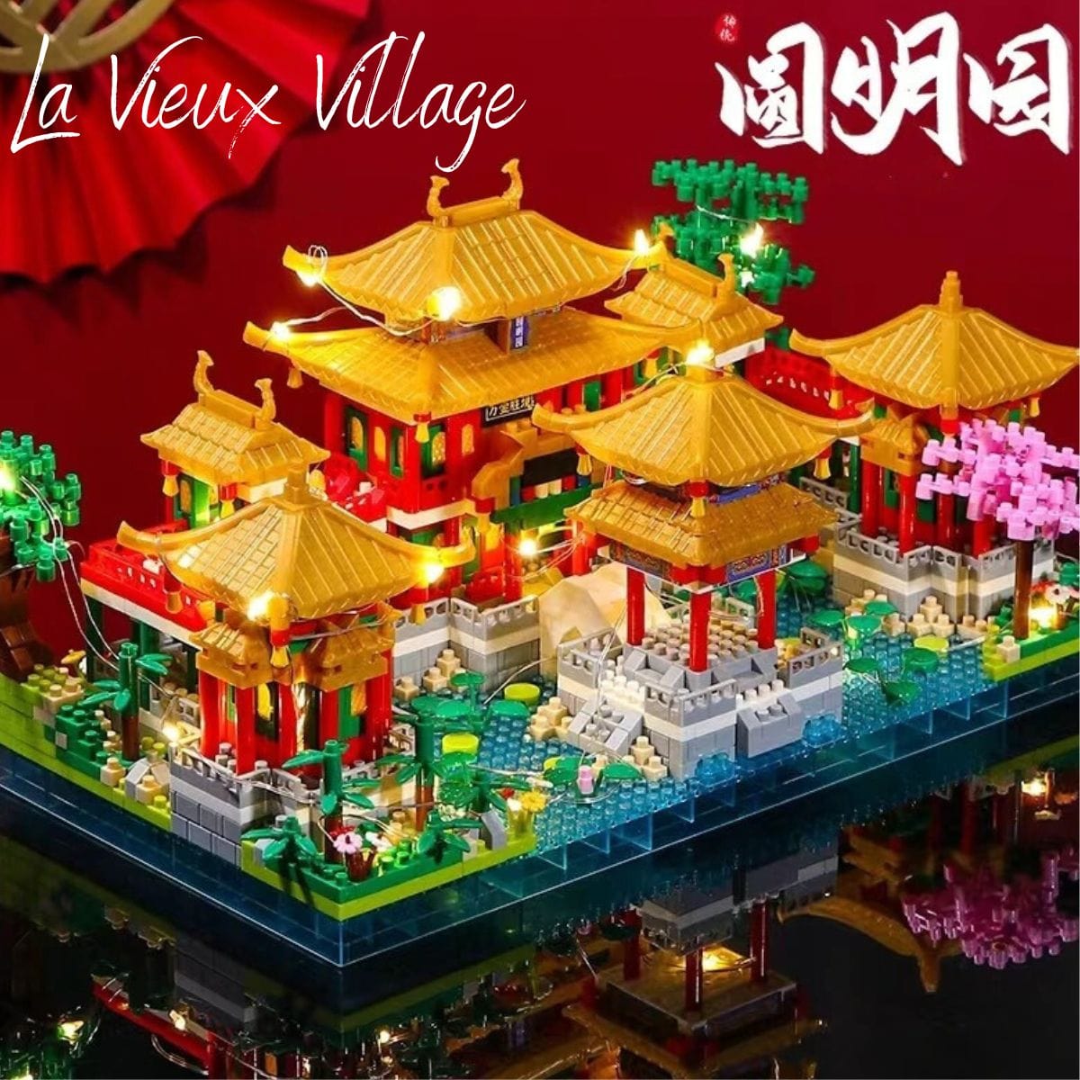 Asia Puzzle | Le Vieux Village Puzzle 3d Culture Asiatique  | Le Vieux Village