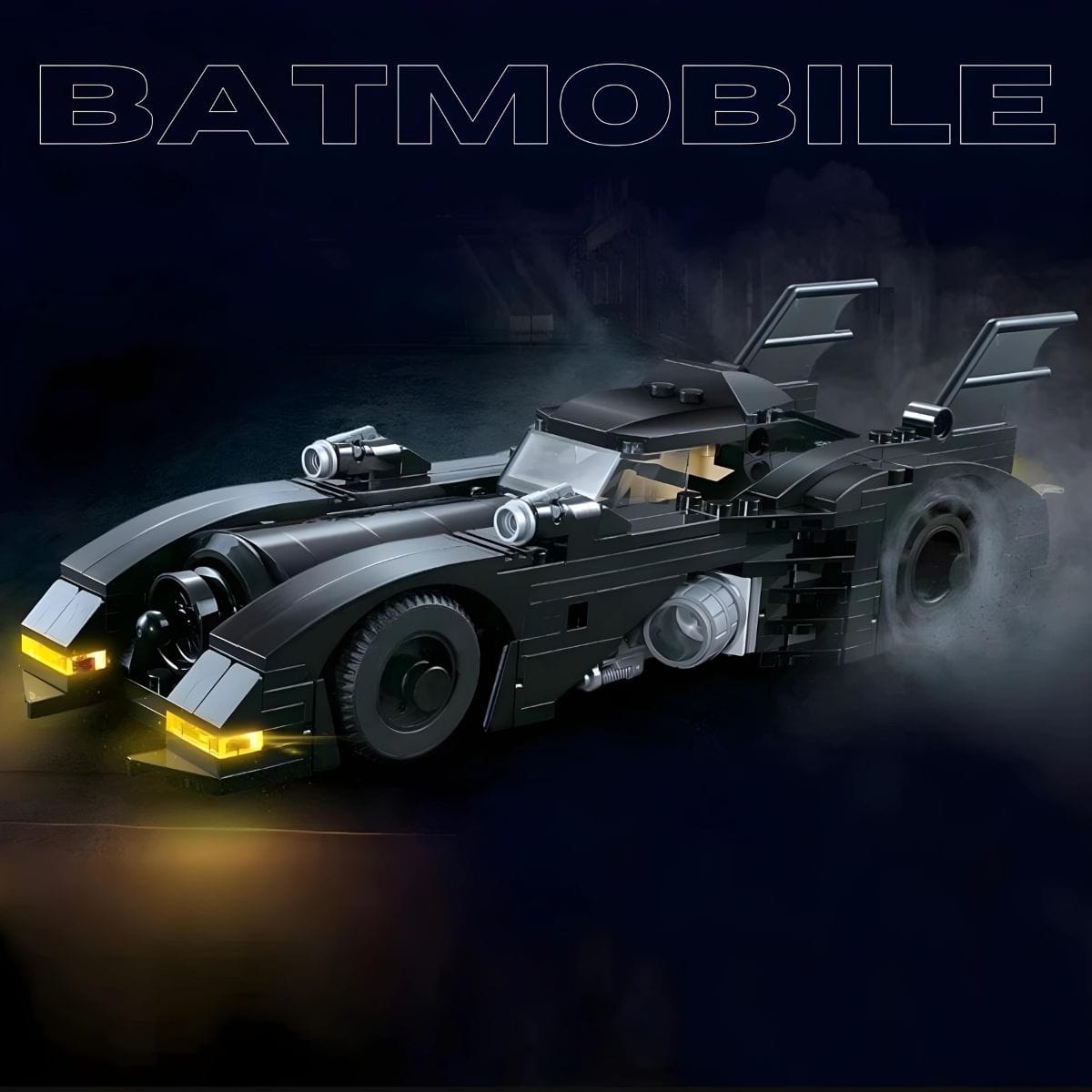 Batmobile 3D puzzle Pièces d'Exceptions Voiture | Batmobile