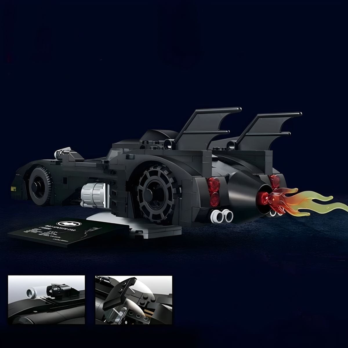 Batmobile 3D puzzle Pièces d'Exceptions Voiture | Batmobile