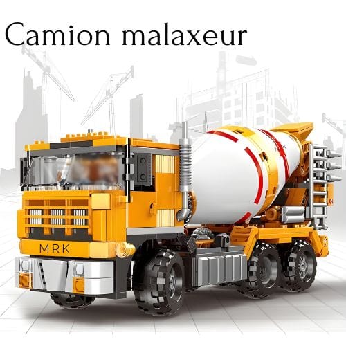 Bétonnière puzzle Pièces d'Exceptions Véhicules Lourds | Camion Malaxeur