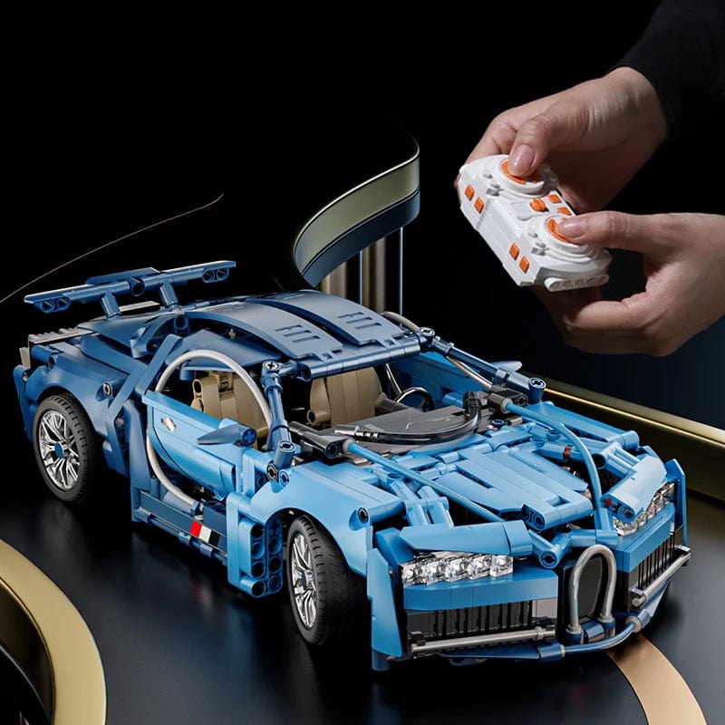 Bugatti Puzzle 3D Pièces d'Exceptions Voiture Electrique | Bugatti Chiron-E