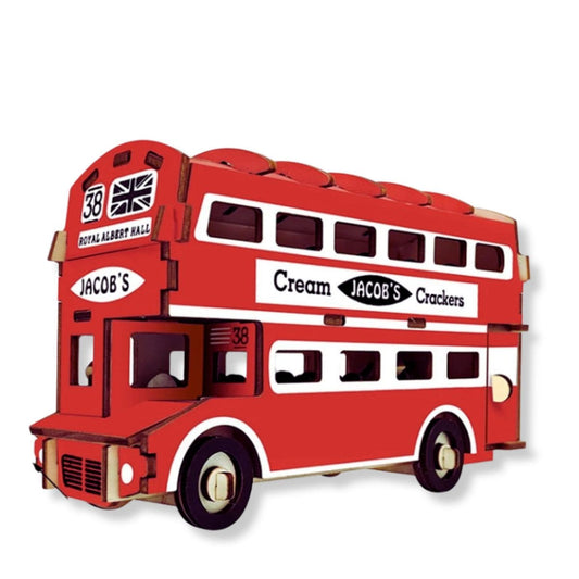 Bus Londonien Puzzle 3D Puzzle 3d Véhicules Lourds | Bus Londonien basic