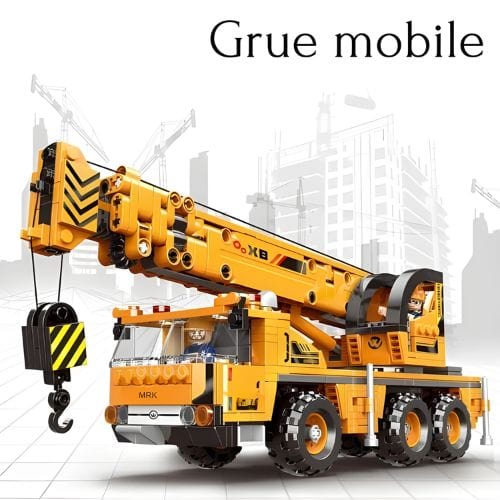 Camion chantier jouet Pièces d'Exceptions Véhicules Lourds | Grue mobile