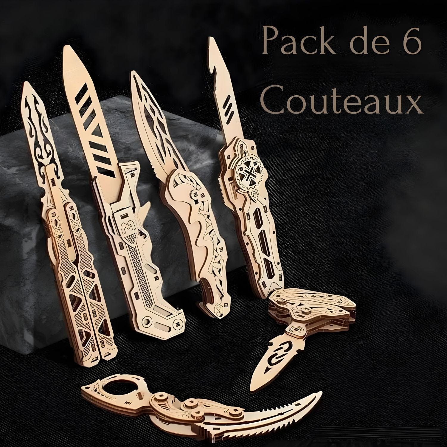 couteau maquette Pièces d'Exceptions Arme | Couteaux