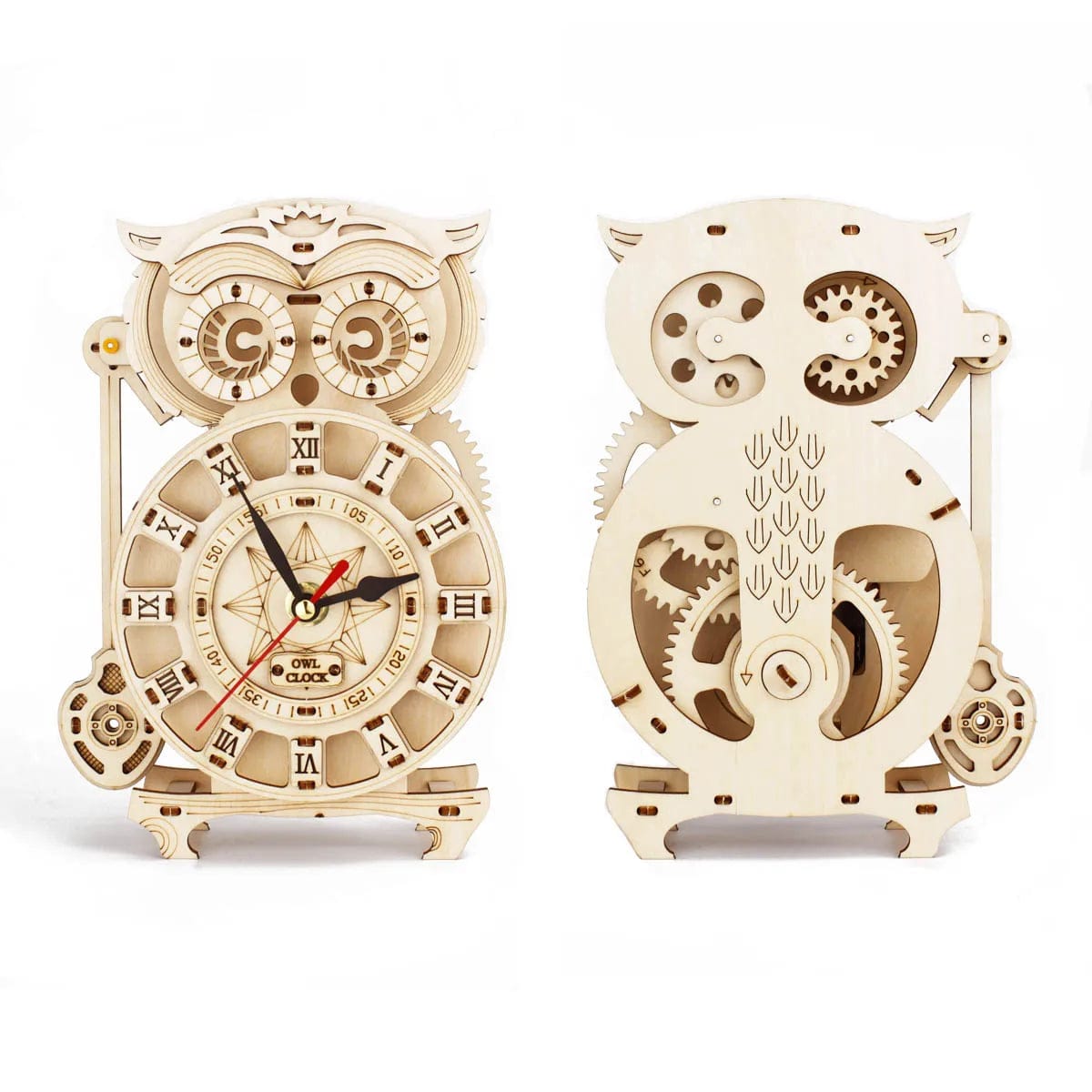 Horloge Puzzle 3D  | Hibou Puzzle 3d Horloge | Hibou