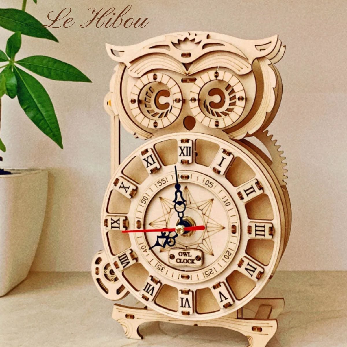 Horloge Puzzle 3D  | Hibou Puzzle 3d Horloge | Hibou