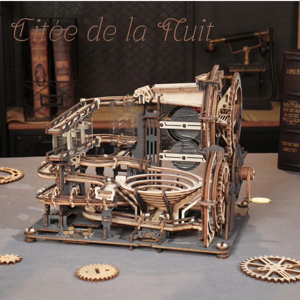 Jeu circuit bille Puzzle 3d Mécanique | Les Grands Rollers Costers