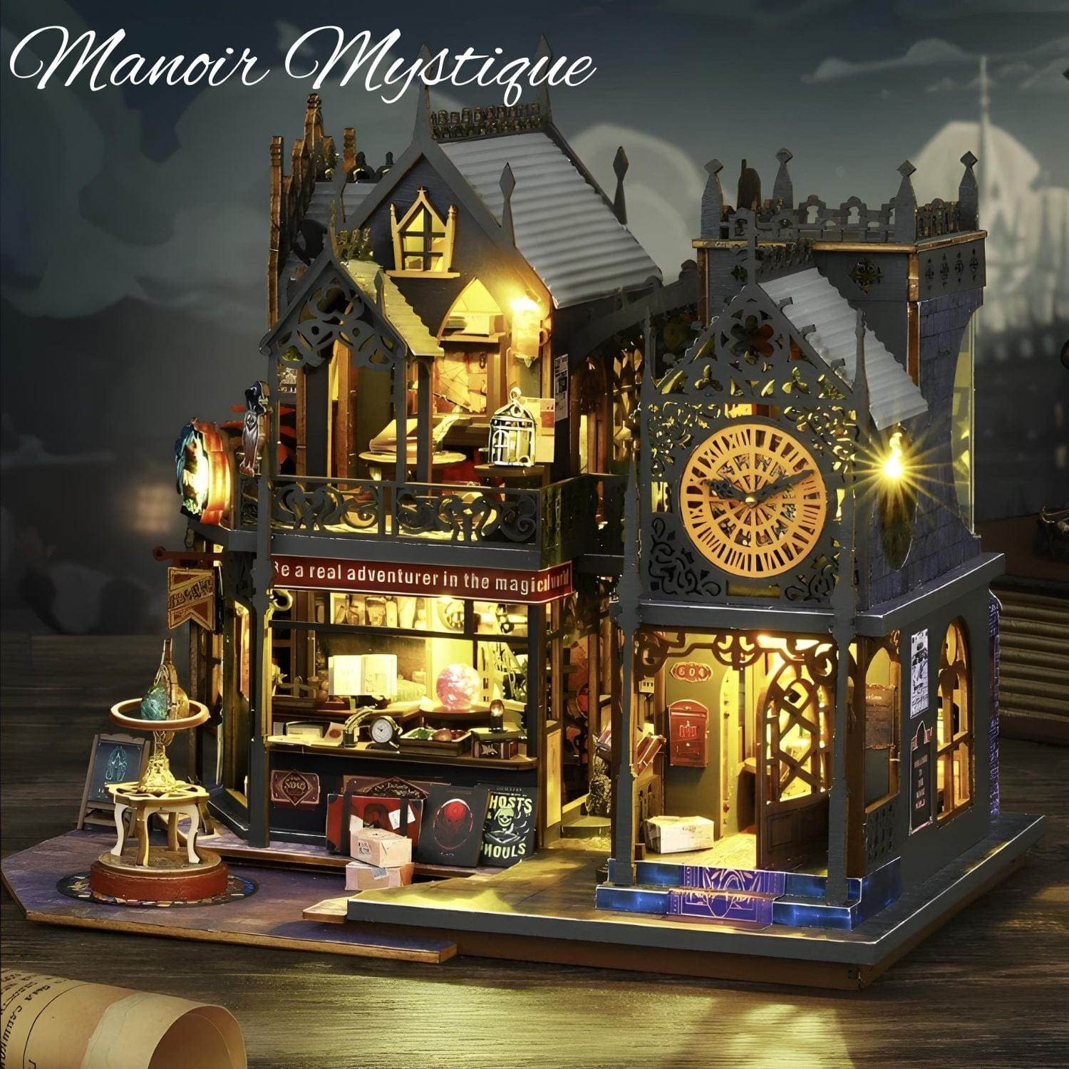 Kit de construction adulte Pièces d'Exceptions Monde miniature | Le Manoir Mystique