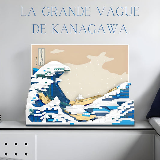  La Grande Vague de Kanagawa puzzle Pièces d'Exceptions Décoration | La Grande Vague de Kanagawa