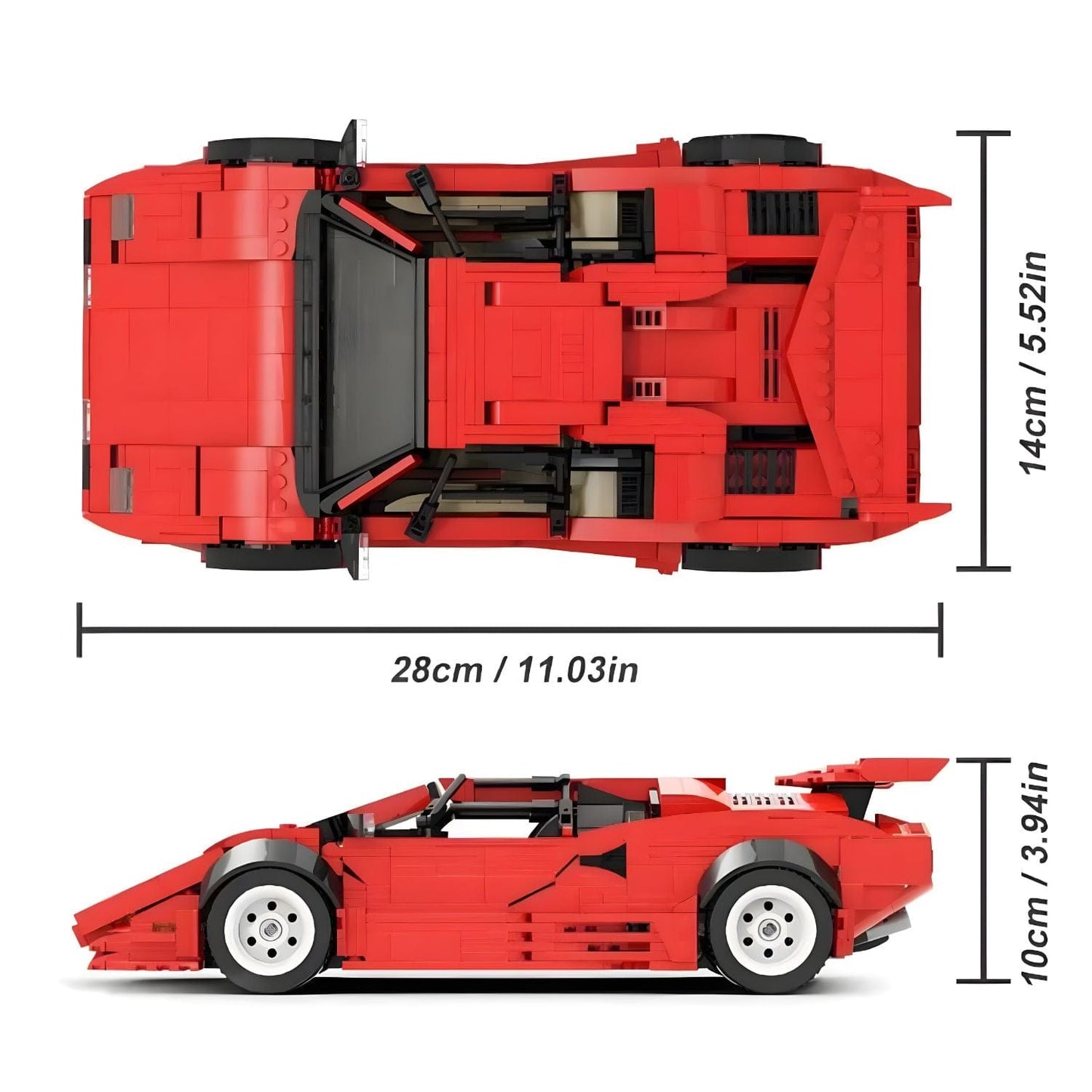  Lamborghini Countach 3D Pièces d'Exceptions Voiture | Lamborghini Countach