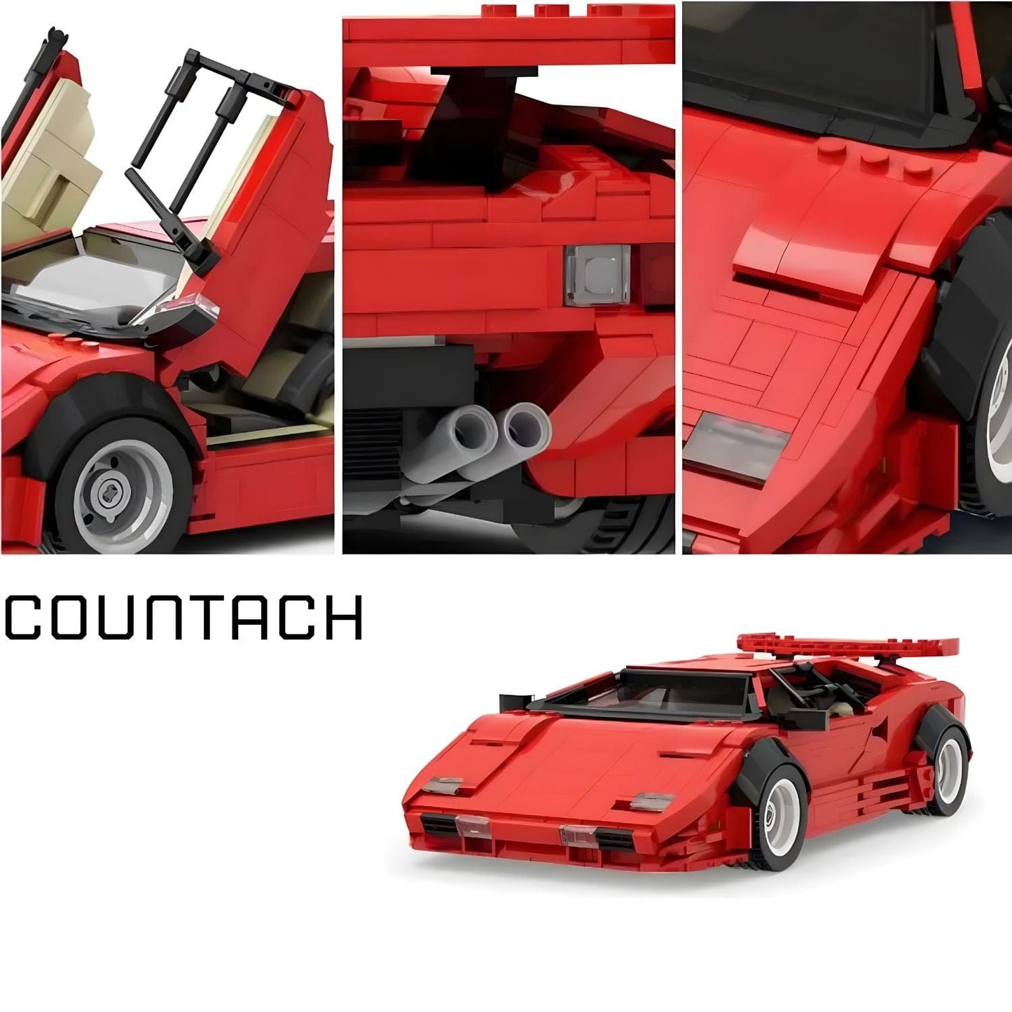  Lamborghini Countach 3D Pièces d'Exceptions Voiture | Lamborghini Countach