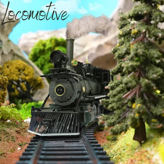 Locomotive Puzzle 3D Pièces d'Exceptions Véhicules Lourds | Locomotive