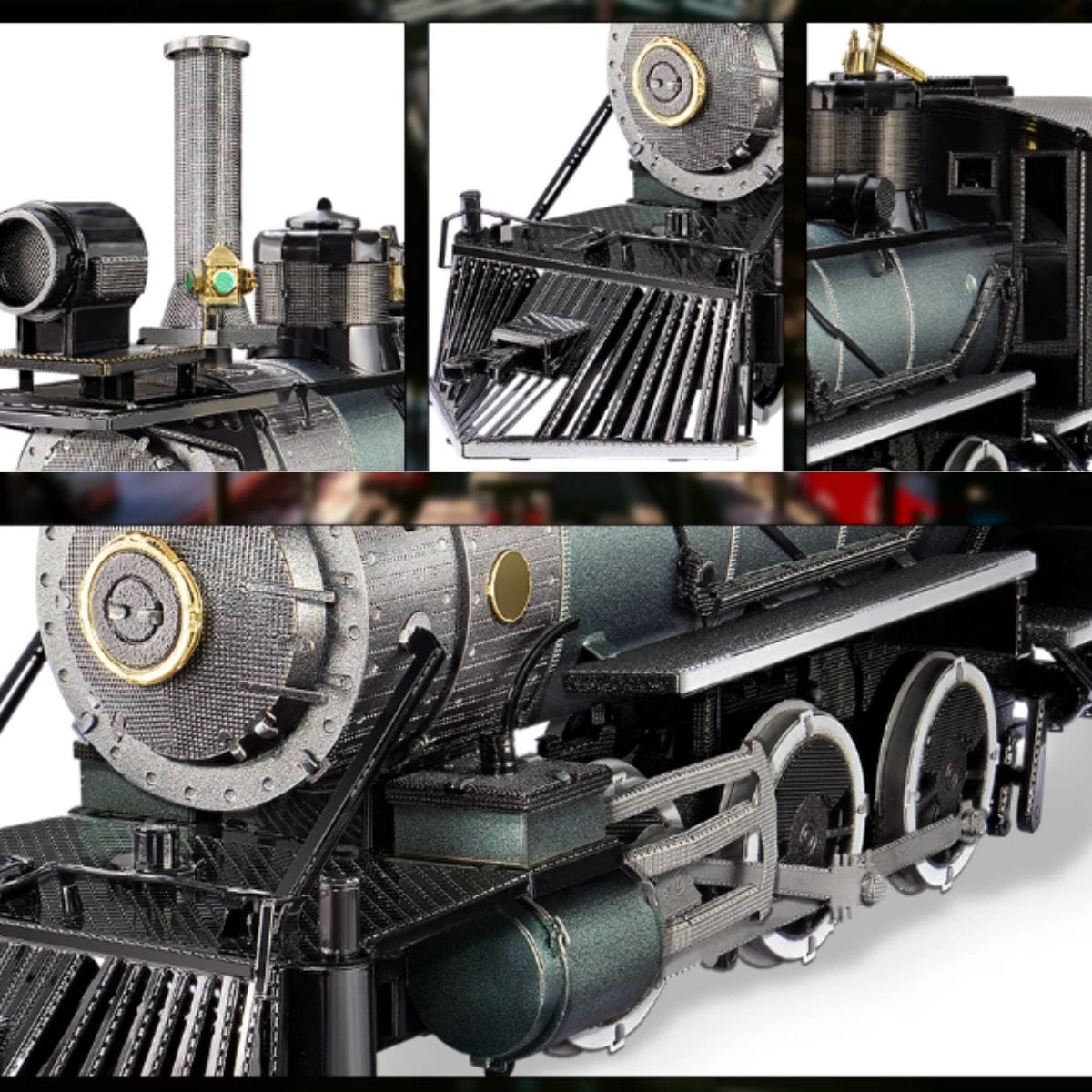 Locomotive Puzzle 3D Pièces d'Exceptions Véhicules Lourds | Locomotive