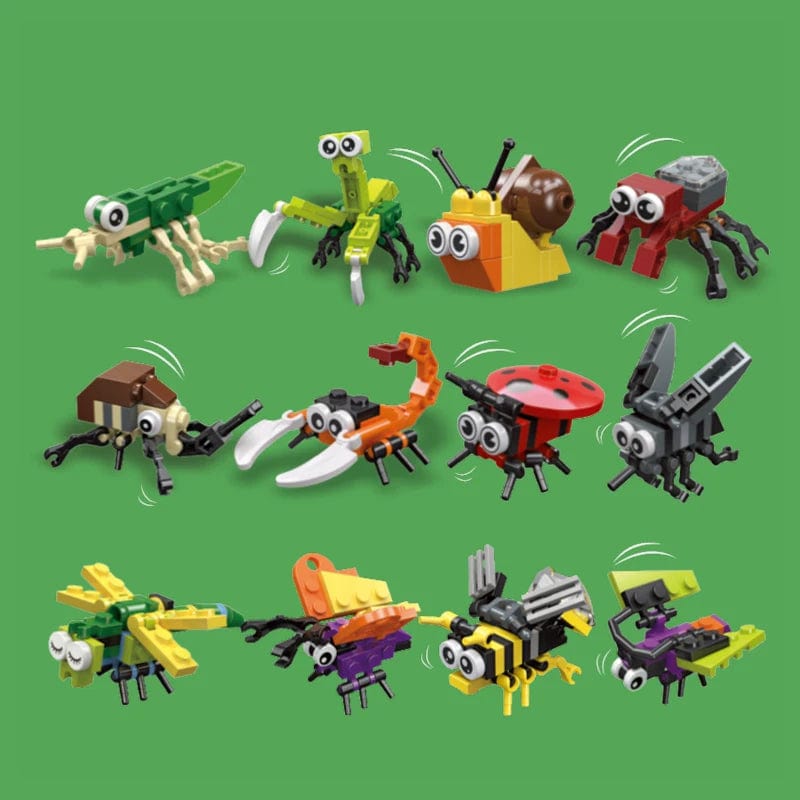 Lot de Puzzle Puzzle 3d Enfant | Pack Forêt des Insectes