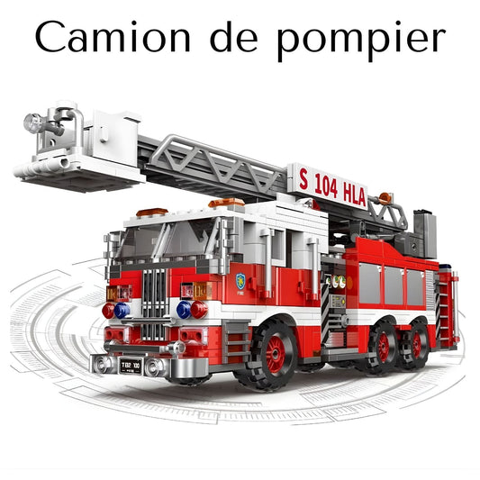 Maquette Camion de pompier Pièces d'Exceptions Véhicules Lourds | Camion de pompier