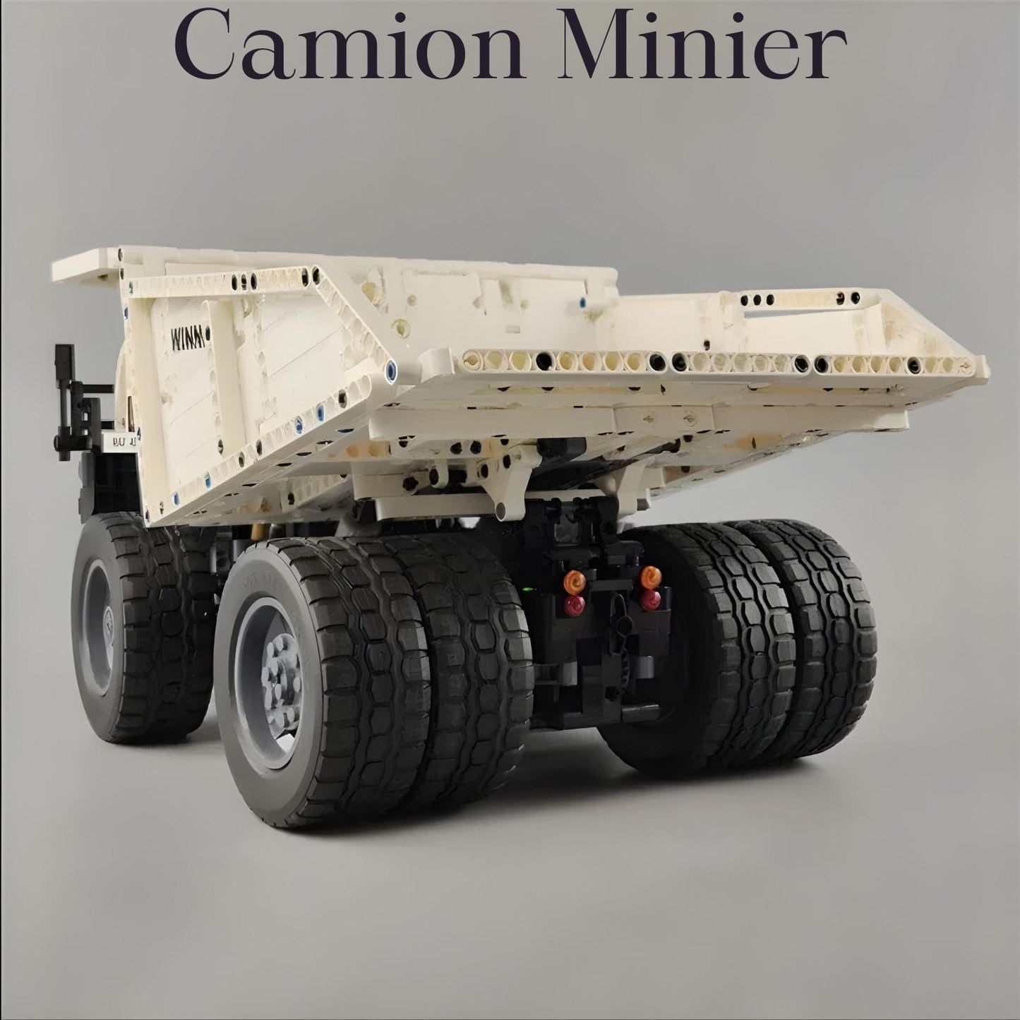 Maquette engin de chantier Pièces d'Exceptions Véhicules Lourds | Camion Minier Electrique