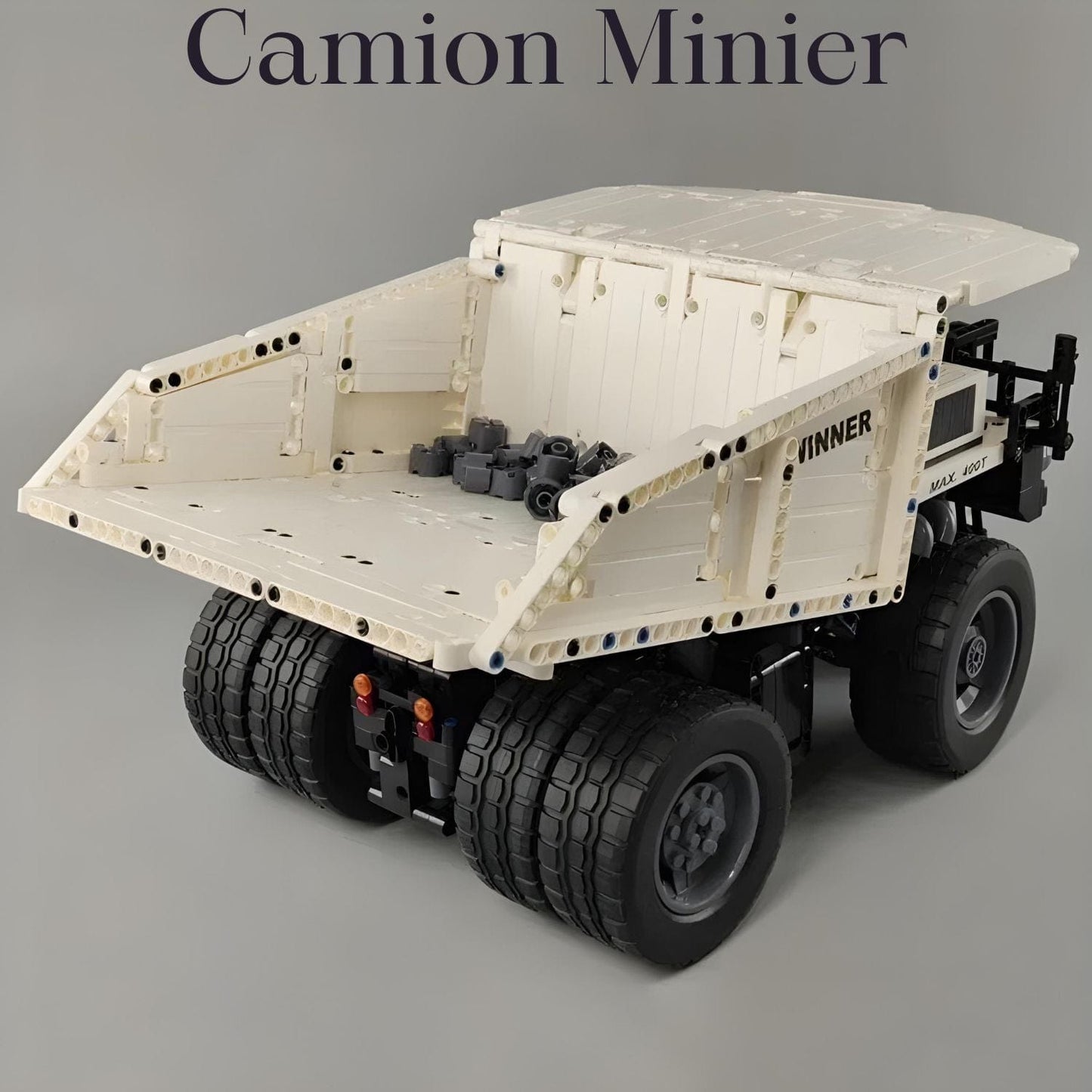 Maquette engin de chantier Pièces d'Exceptions Véhicules Lourds | Camion Minier Electrique