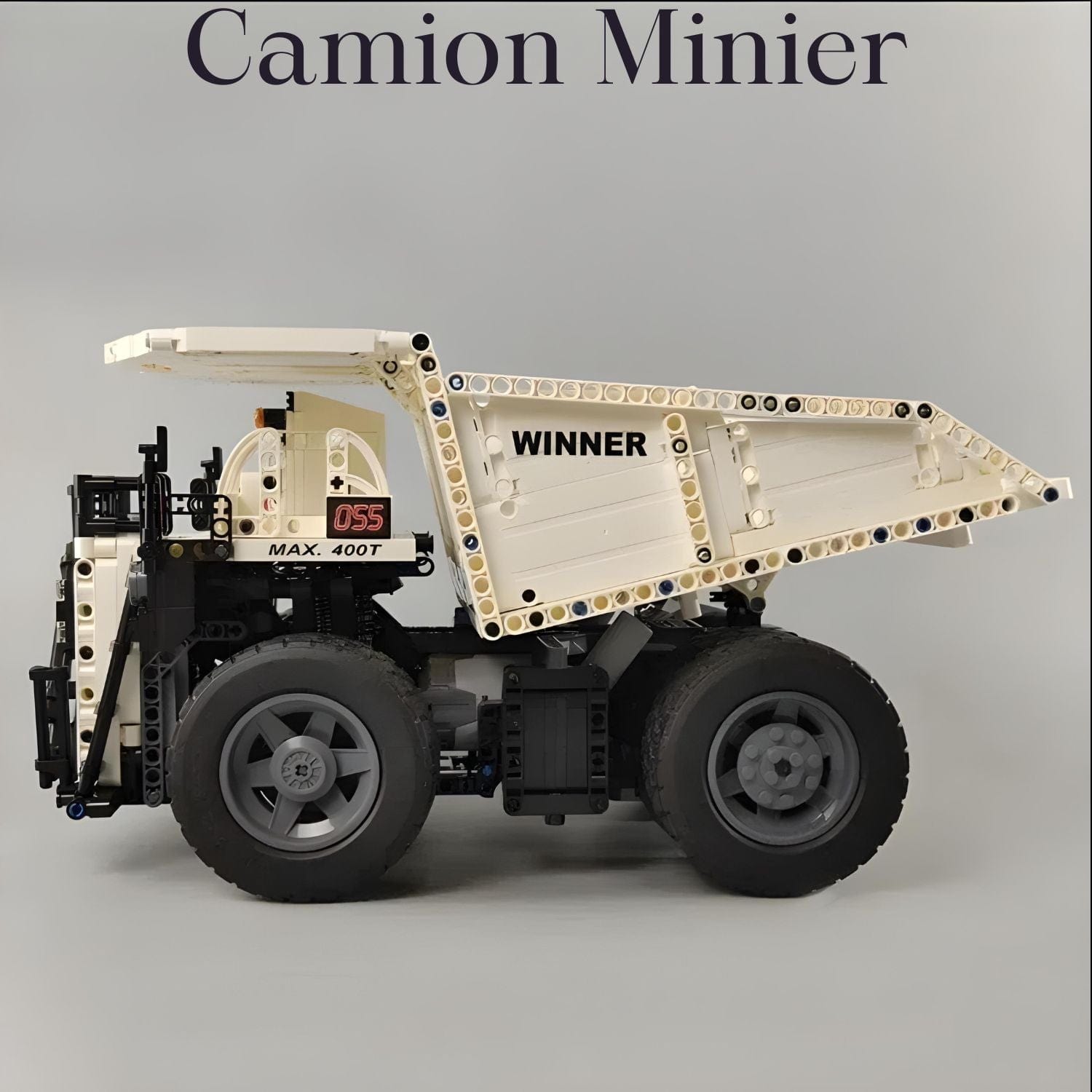 Maquette engin de chantier Pièces d'Exceptions Véhicules Lourds | Camion Minier Electrique