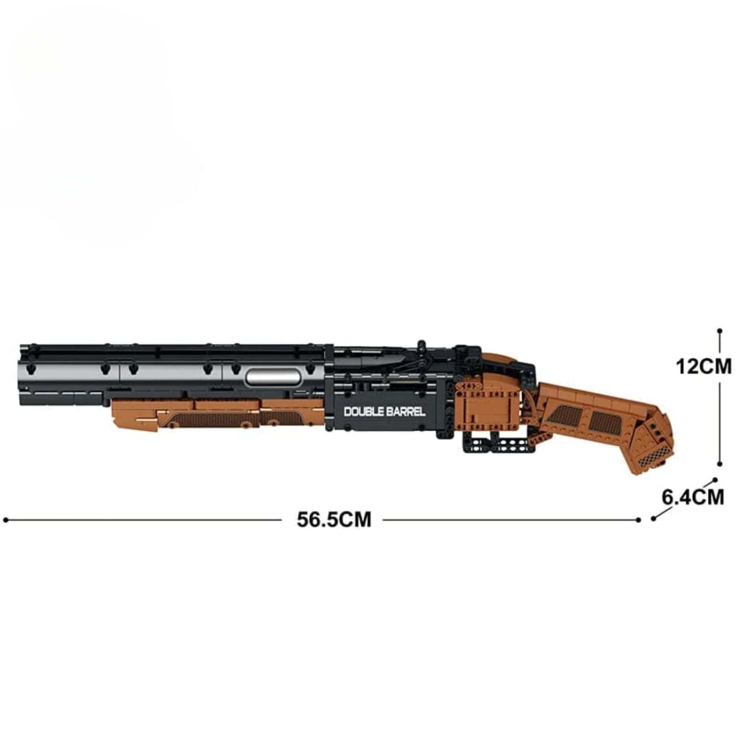 Maquette Fusil à pompe  Pièces d'Exceptions Arme | Fusil à pompe à double canons