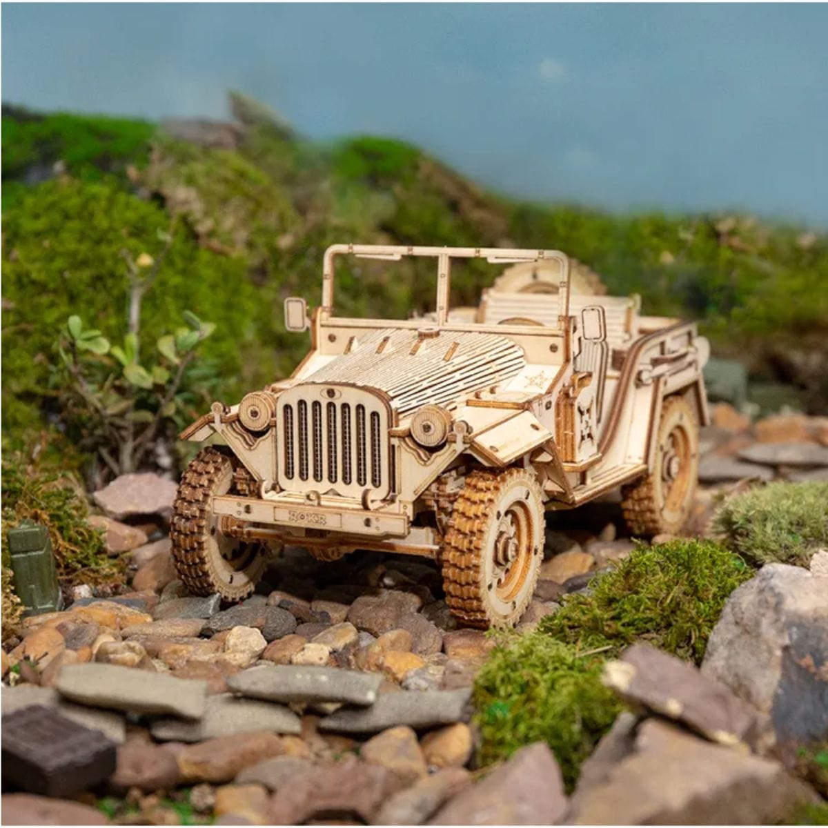 maquette jeep willys Puzzle 3d Voiture | Jeep Willys