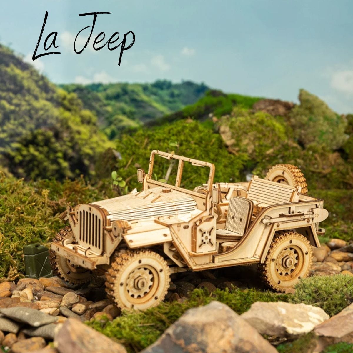 maquette jeep willys Puzzle 3d Voiture | Jeep Willys