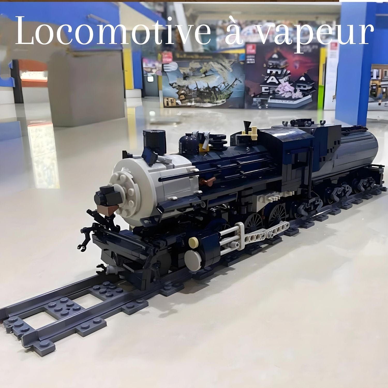 Maquette locomotive à vapeur Pièces d'Exceptions Véhicules Lourds | Locomotive à Vapeur