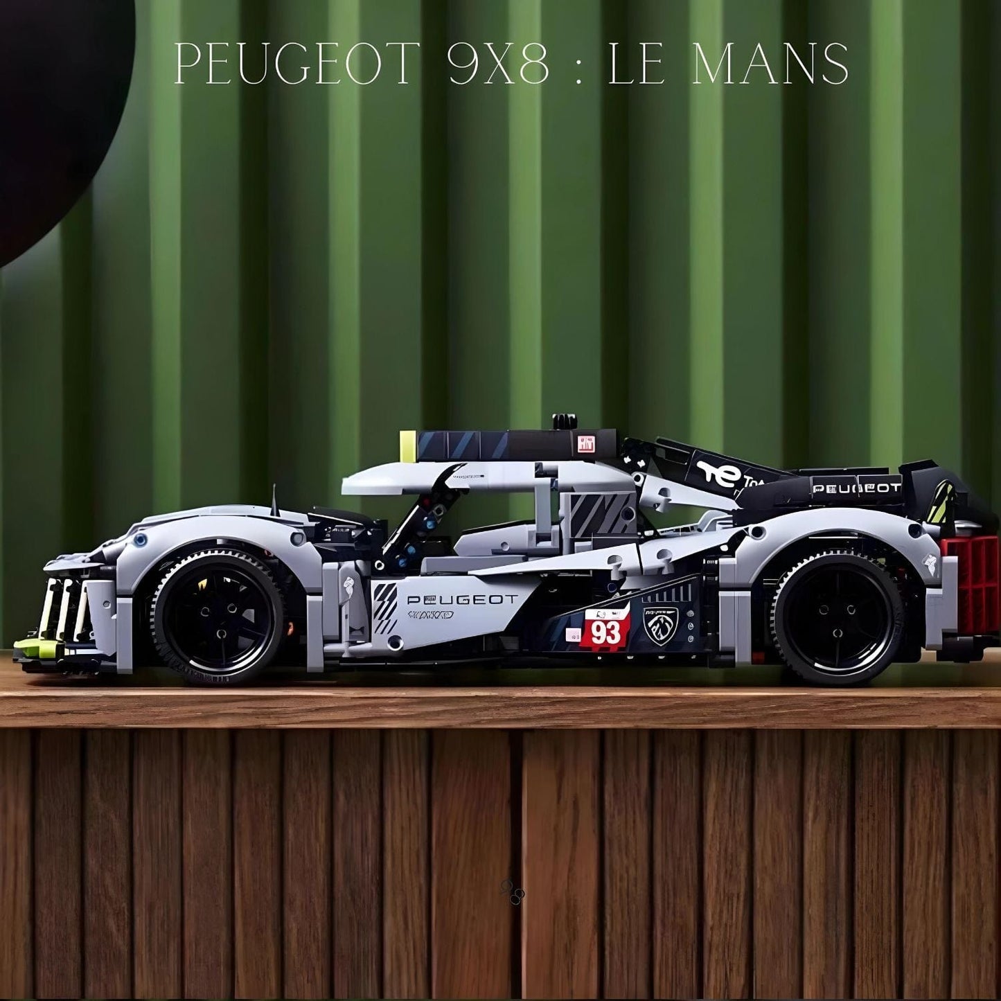 Maquette Peugeot 9X8 Pièces d'Exceptions Voiture | Peugeot 9X8 : Le Mans
