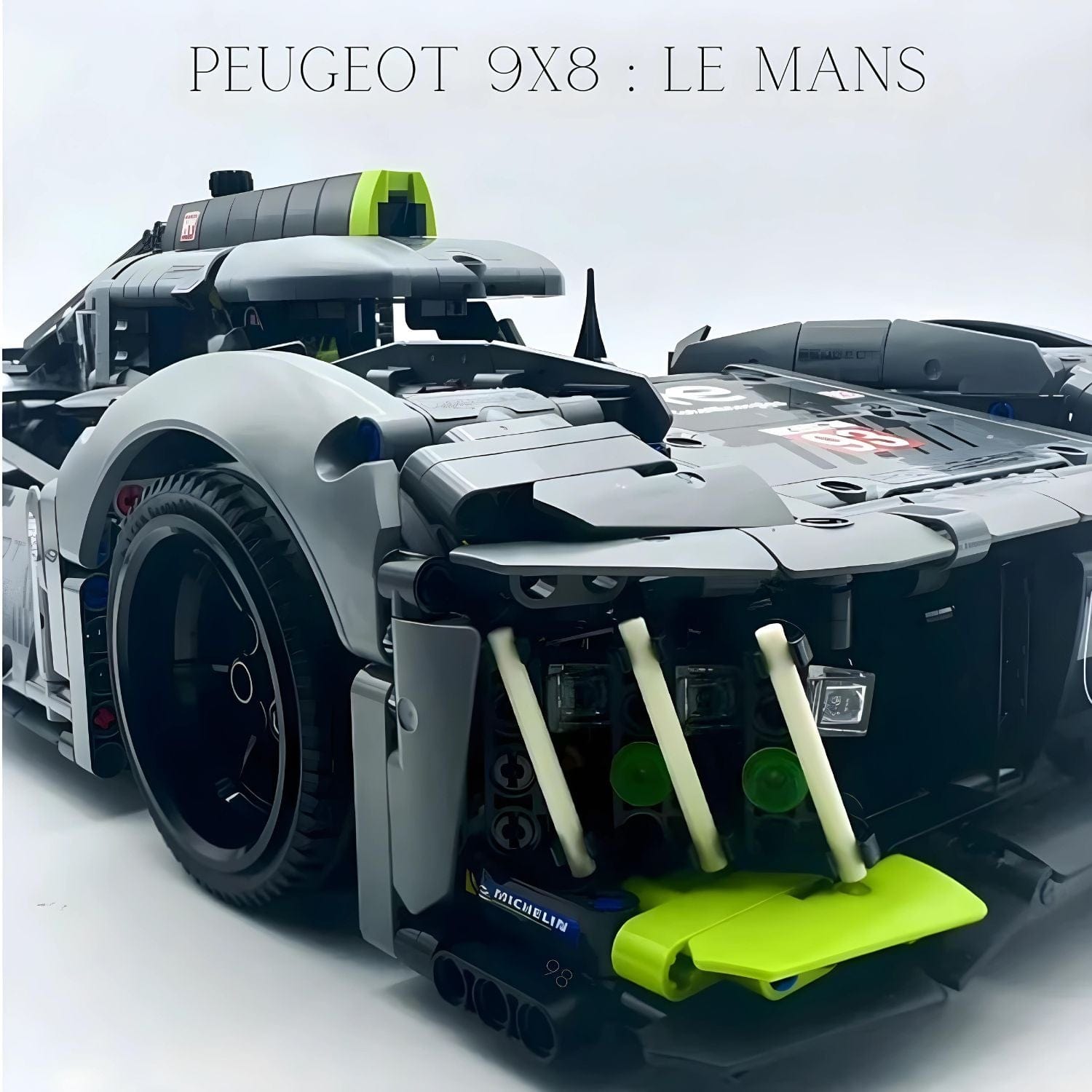 Maquette Peugeot 9X8 Pièces d'Exceptions Voiture | Peugeot 9X8 : Le Mans