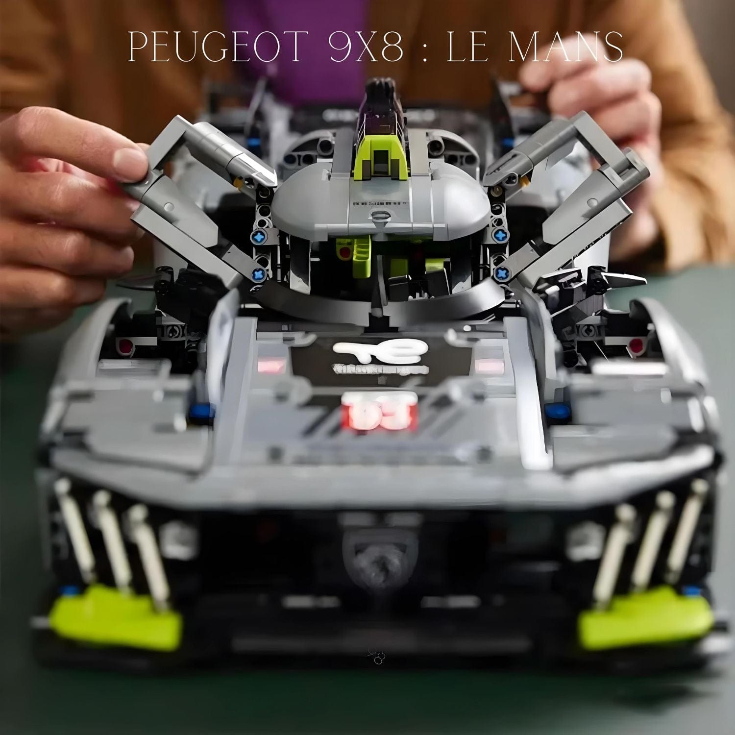 Maquette Peugeot 9X8 Pièces d'Exceptions Voiture | Peugeot 9X8 : Le Mans