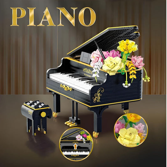 Maquette piano Pièces d'Exceptions Instrument | Piano luxueux