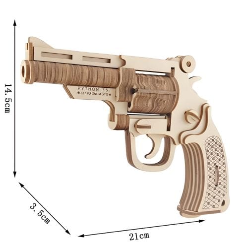 Maquette revolver Pièces d'Exceptions Arme | Revolver simple