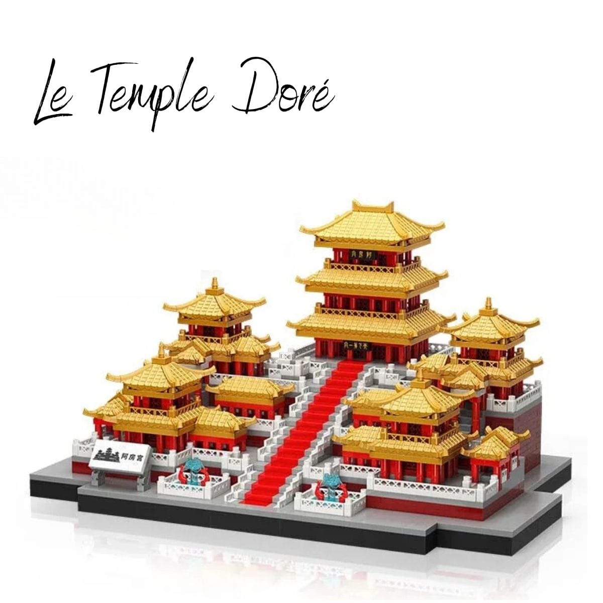 Monument 3D Puzzle| Le Temple Doré Puzzle 3d Culture Asiatique | Le Temple Doré