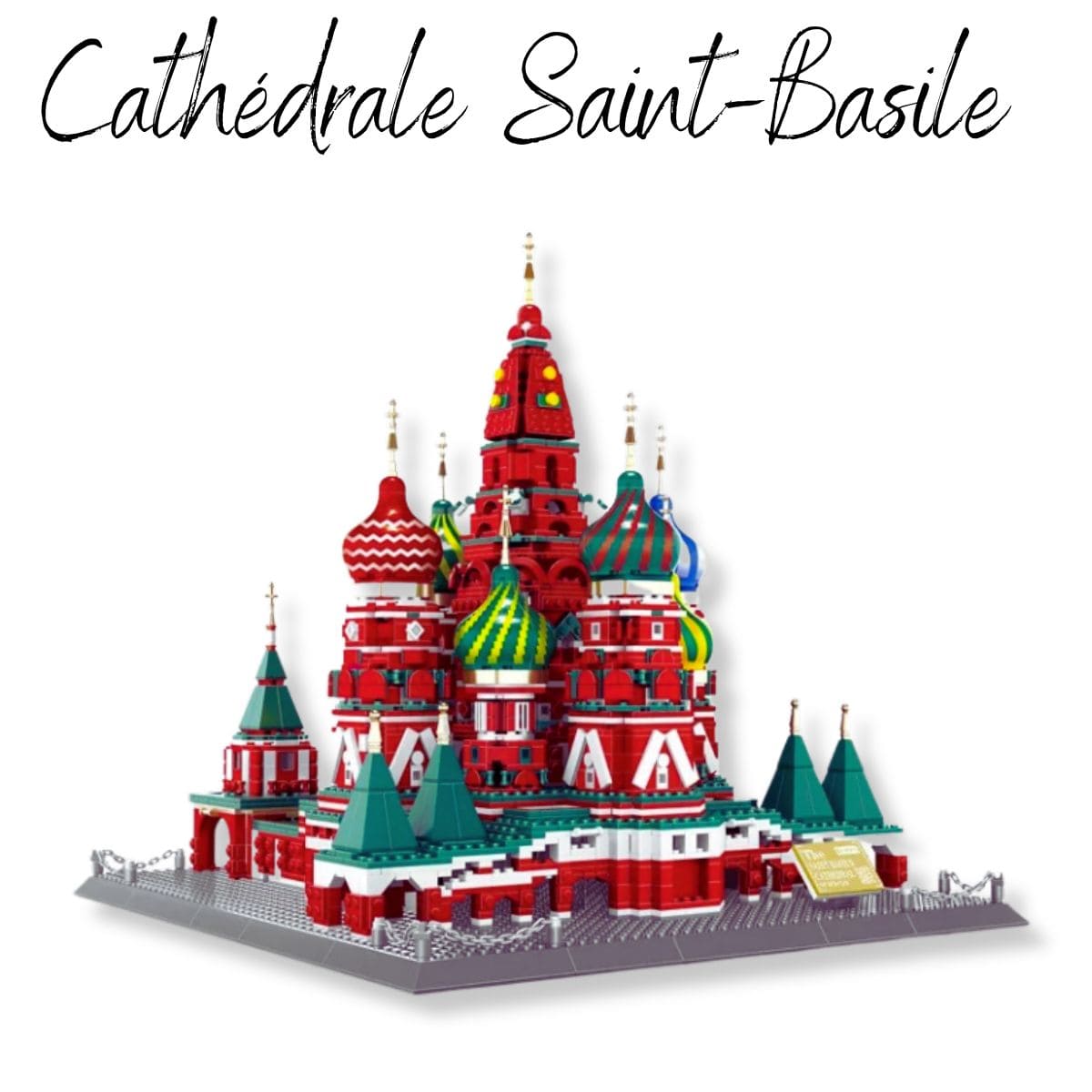 Monuments | La Cathédrale Saint-Basile Puzzle 3d Monument  | La Cathédrale Saint-Basile