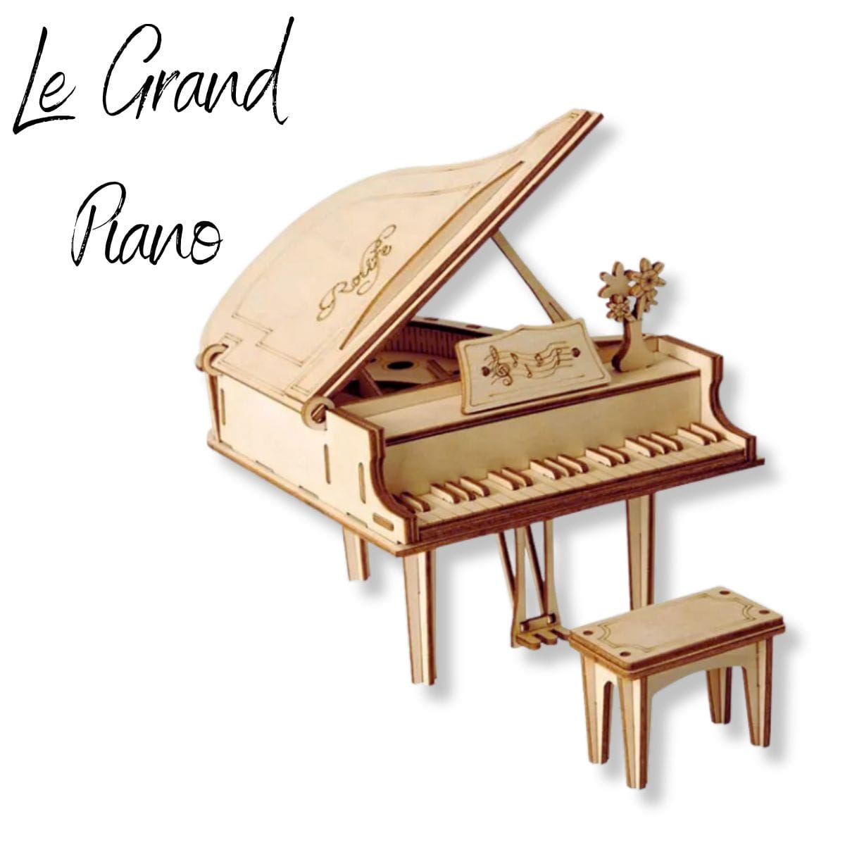 Piano Puzzle 3D Pièces d'Exceptions Instrument | Grand piano