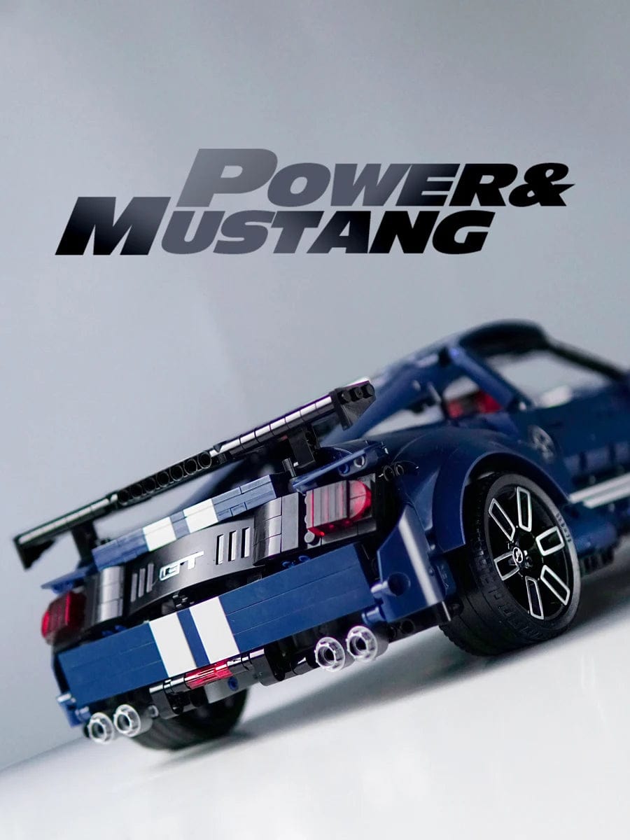 Pièces d'Exceptions 2814PCS Technical Mustang Shelby GT500 Muscle Sport Car Building Blocks Super Speed Vehicle Bricks MOC Toy Boy Birthday Gift