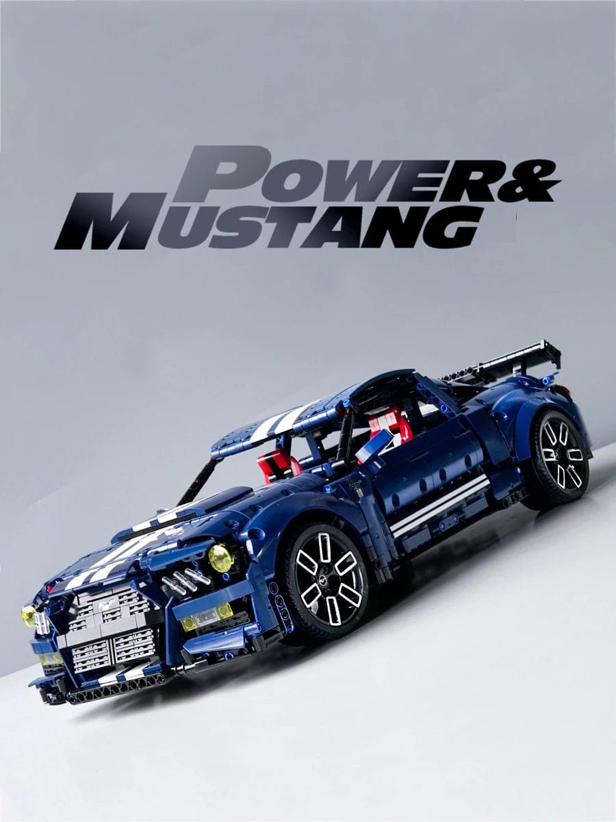 Pièces d'Exceptions 2814PCS Technical Mustang Shelby GT500 Muscle Sport Car Building Blocks Super Speed Vehicle Bricks MOC Toy Boy Birthday Gift