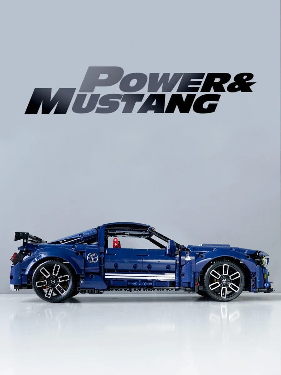 Pièces d'Exceptions 2814PCS Technical Mustang Shelby GT500 Muscle Sport Car Building Blocks Super Speed Vehicle Bricks MOC Toy Boy Birthday Gift