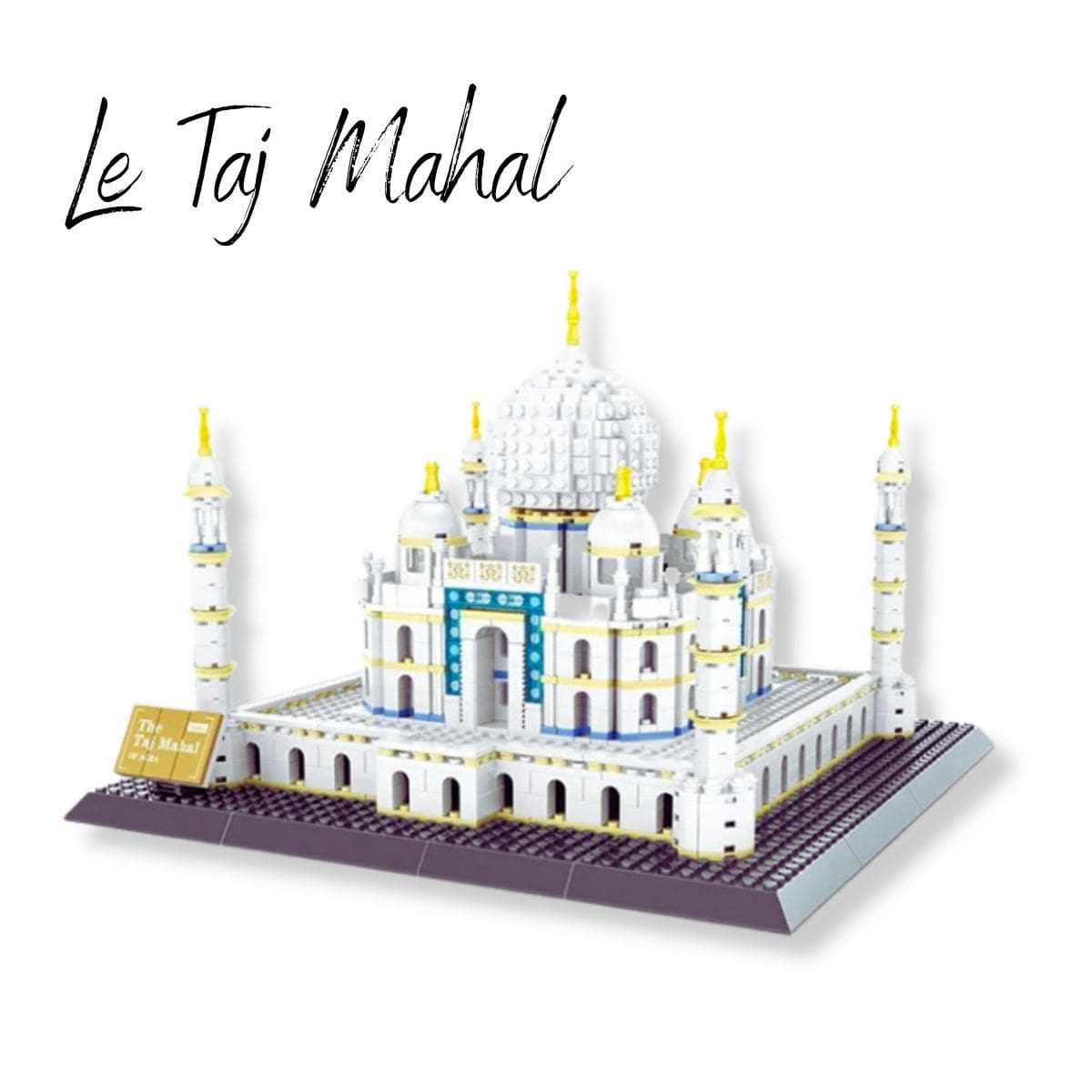 Puzzle 3D 1500 Pièces | Le Taj Mahal I Puzzle 3d Monument  | Le Taj Mahal I