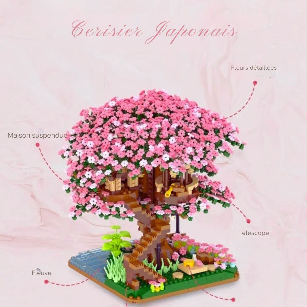 Puzzle 3d Nature | Le Cerisier Japonais