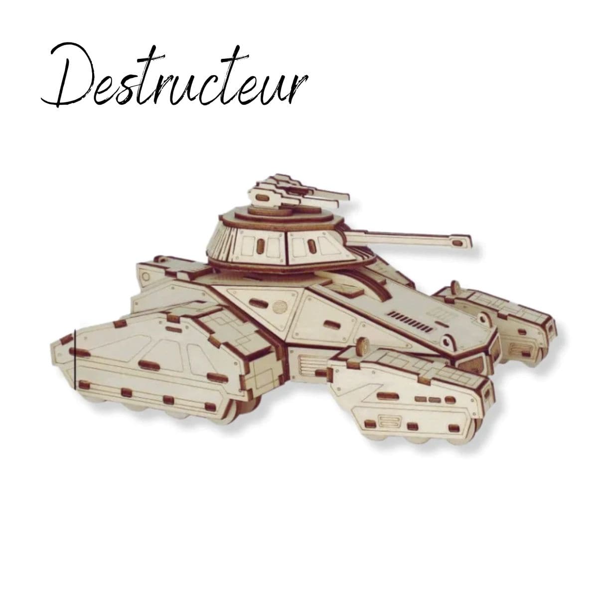 Puzzle 3d Tank | Le Destructeur