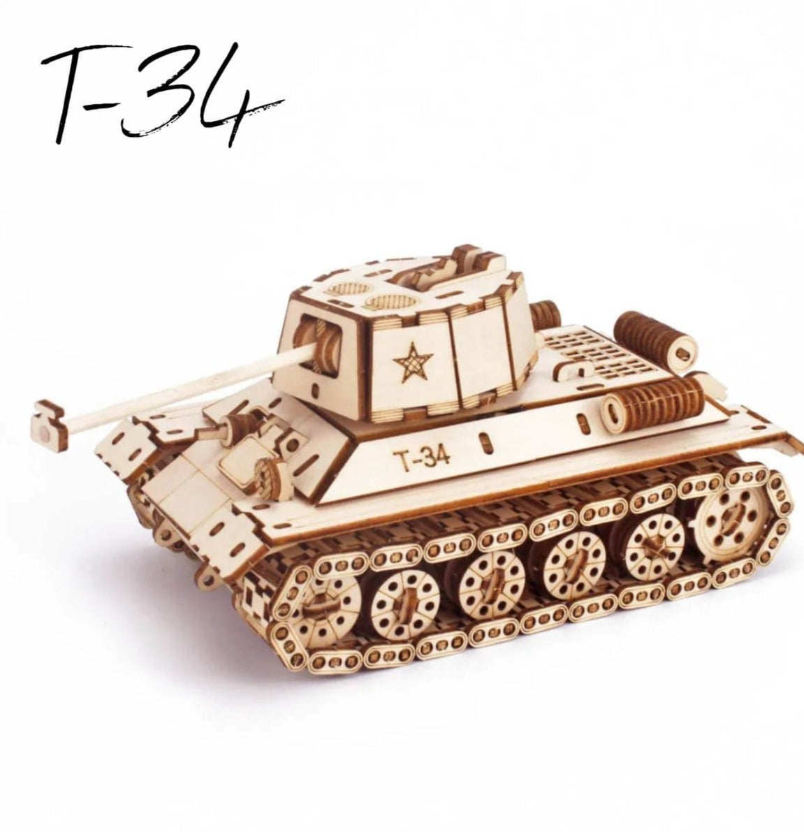 Puzzle 3d Tank | T-34