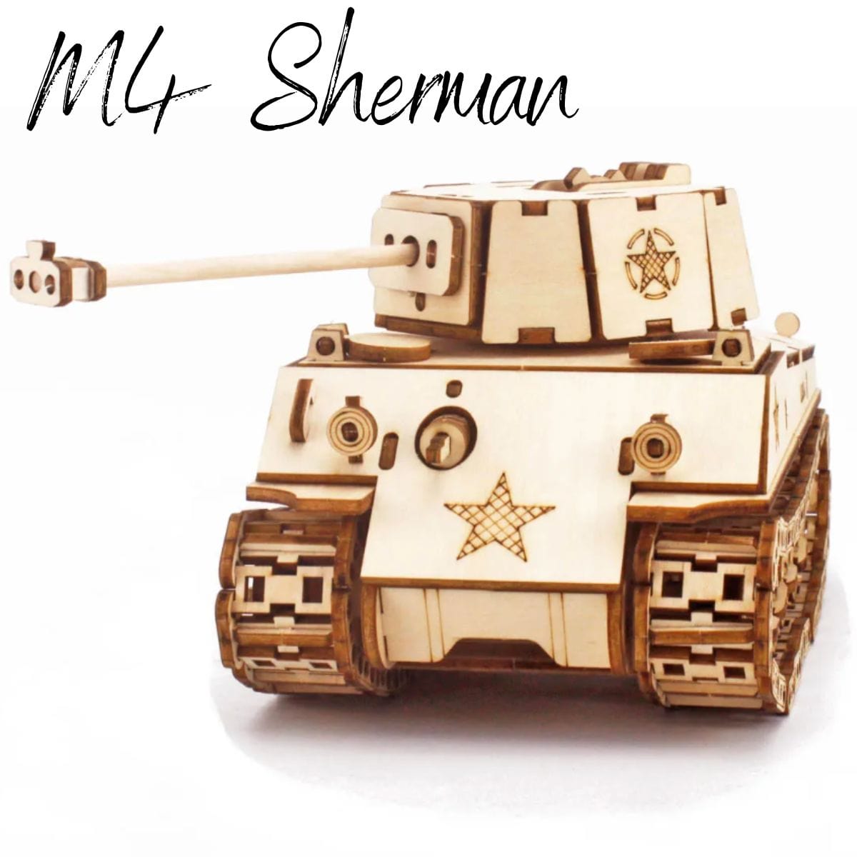 Puzzle 3d Tank | M4 Sherman