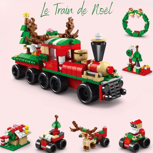 Puzzle 3d Noël | Le Train de Noël