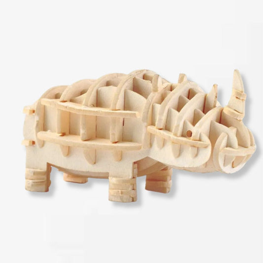 Puzzle 3d Animaux | Rhinoceros