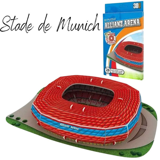 Puzzle 3D Allianz Arena Puzzle 3d Stade de Foot | Allianz Arena