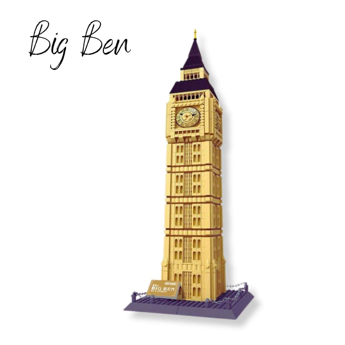 Puzzle 3D | Big Ben III Puzzle 3d Monument  | Big Ben III