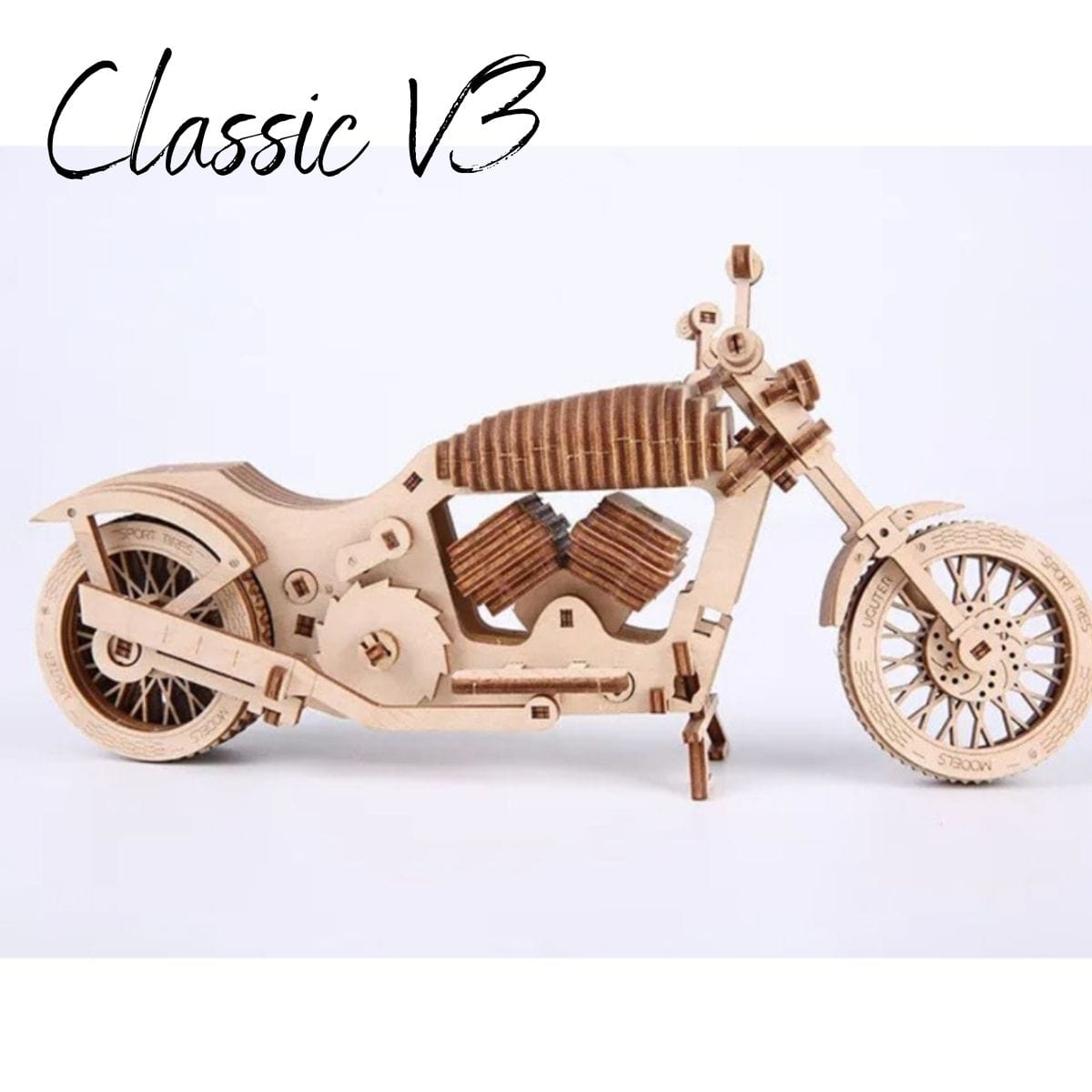 Puzzle 3D Bois Moto Puzzle 3d Moto | Classic V3