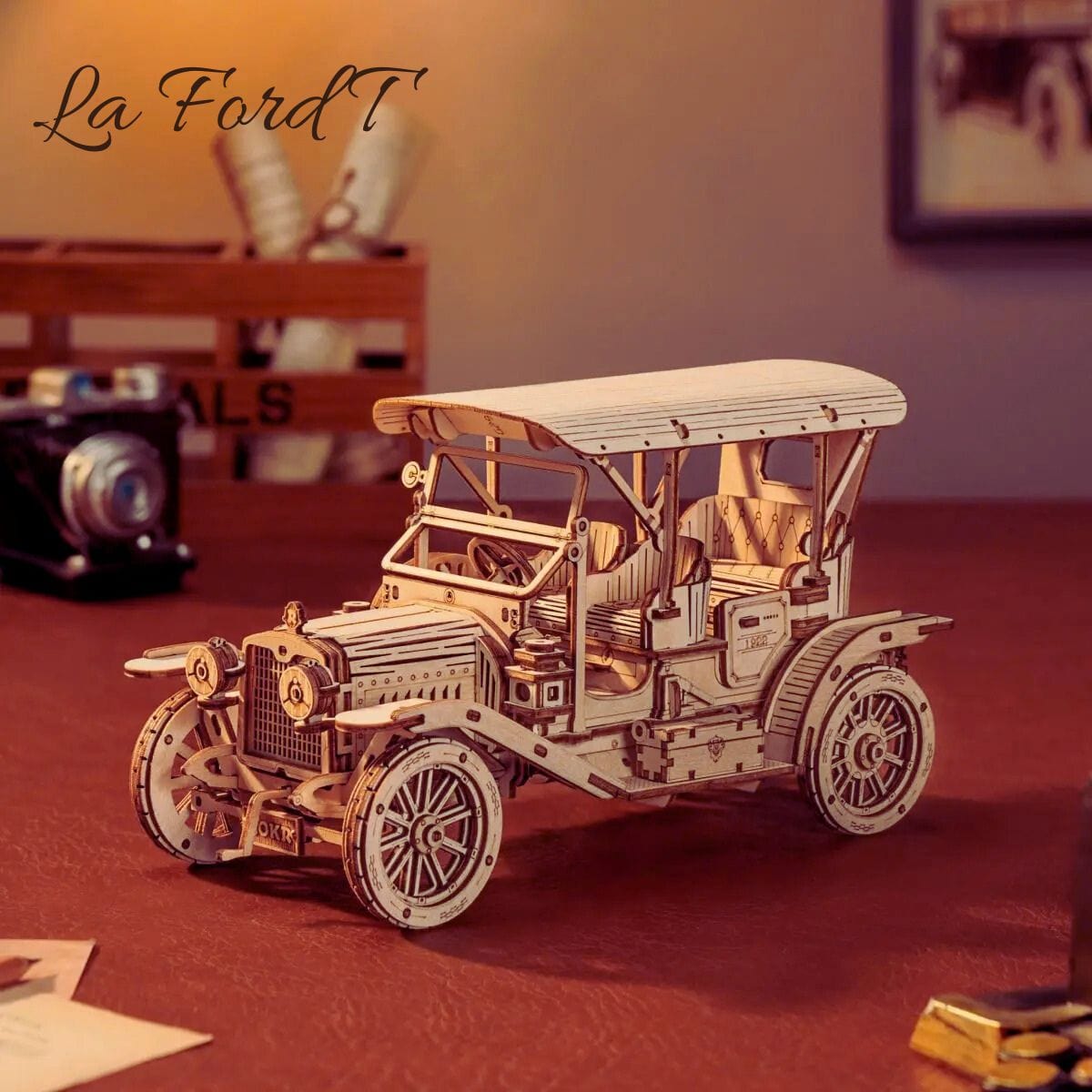 Puzzle 3D Bois Voiture Puzzle 3d Voiture | Ford T