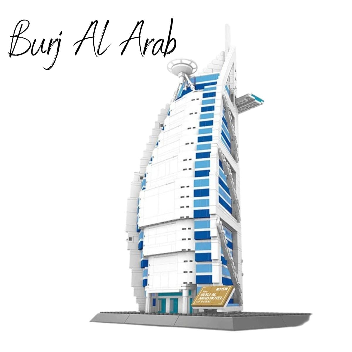 puzzle 3D Burj al Arab | Le Burj Al Arab Puzzle 3d Monument  | Le Burj Al Arab